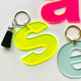 Lowercase Letter Keychain