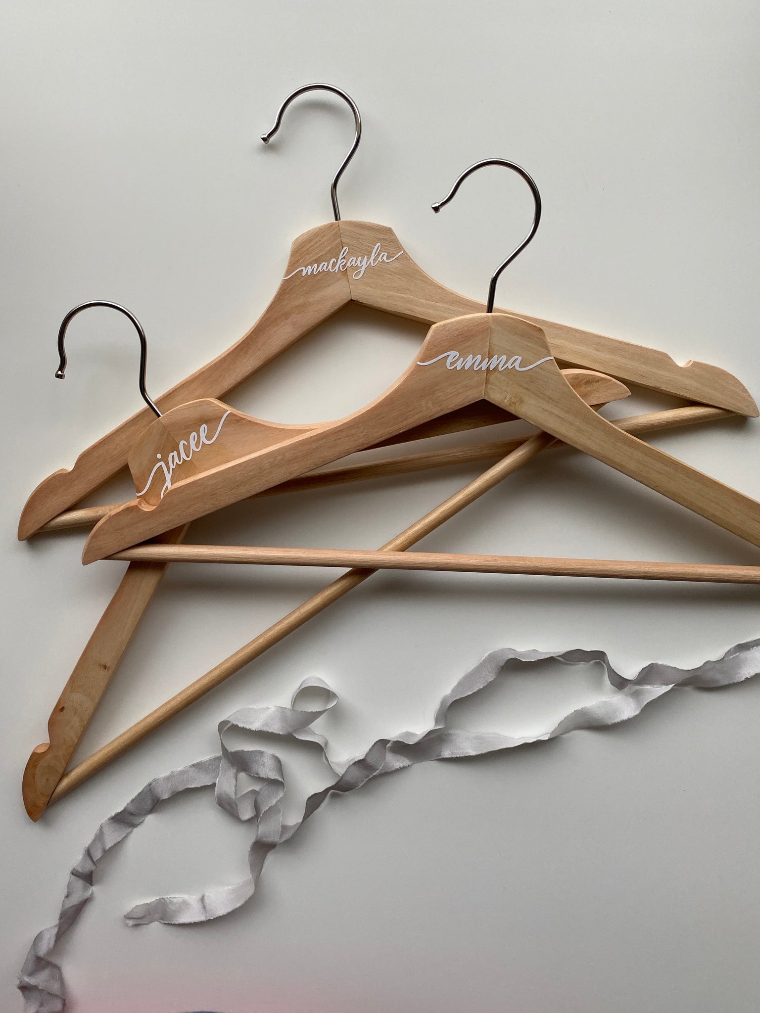 Personalized Wedding Dress Hangers - Foxblossom Co.