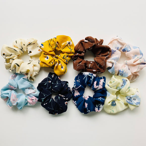 Floral Scrunchie