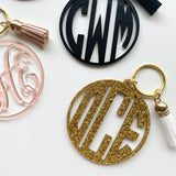 Acrylic Monogram Keychain