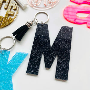 Uppercase Letter Keychain