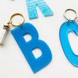 Uppercase Letter Keychain