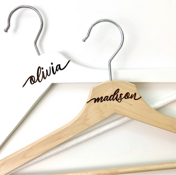 Personalized Engraved Wedding Hanger