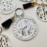 Patterned Keychains