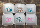 Monogrammed Ring Dish