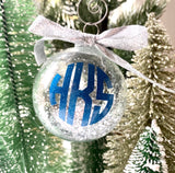 Monogrammed Christmas Ornament