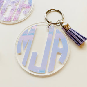 Solid Color Keychains