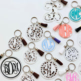 Patterned Keychains