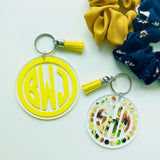 Patterned Keychains